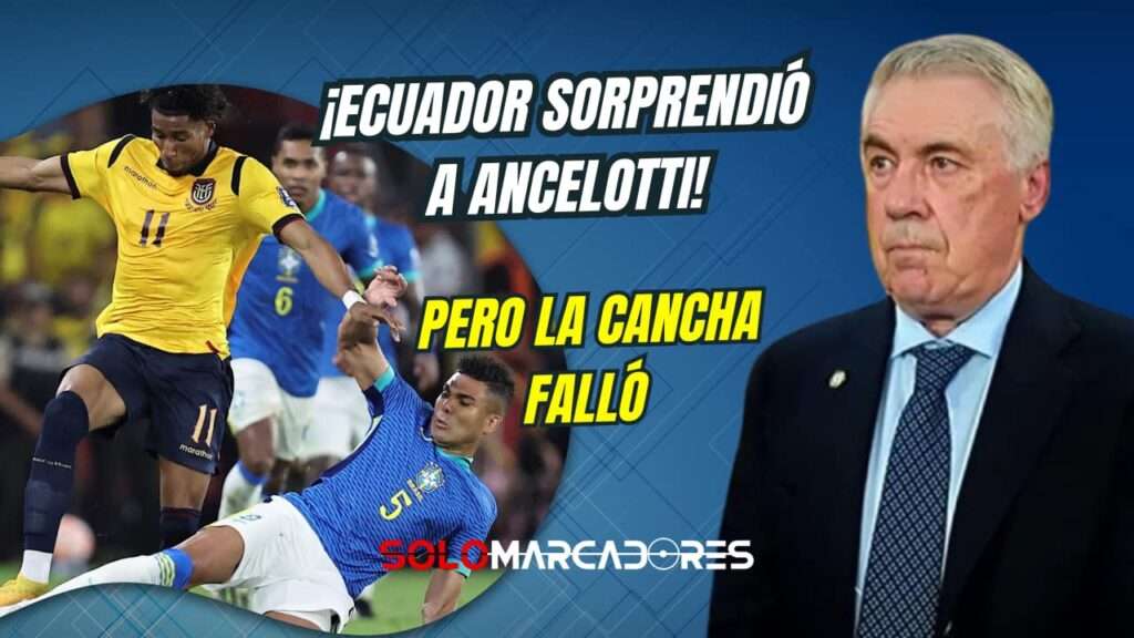 Carlo Ancelotti elogió a la Tri y criticó la cancha del Monumental