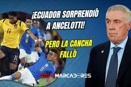 Carlo Ancelotti elogió a la Tri y criticó la cancha del Monumental