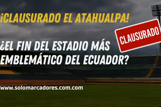 ¡Una bomba de tiempo en el corazón del fútbol ecuatoriano! Clausuran el Estadio Olímpico Atahualpa por condiciones críticas