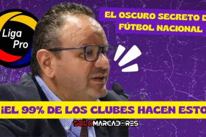 ¿Crisis encubierta en el fútbol ecuatoriano? El oscuro secreto que afecta al 99% de los clubes