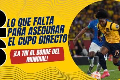 Ecuador ya aseguró el Repechaje