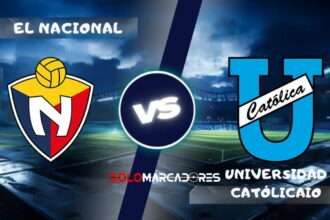El Nacional vs Universidad Católica : día, hora y cómo verlo por TV