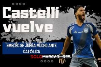 Célico respira antes del partido: Emelec recupera a un jugador importante ante Universidad Católica