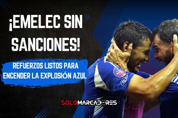 ¡Prohibiciones fuera, ilusiones encendidas! Emelec renace con nuevos refuerzos y mira alto en la LigaPro