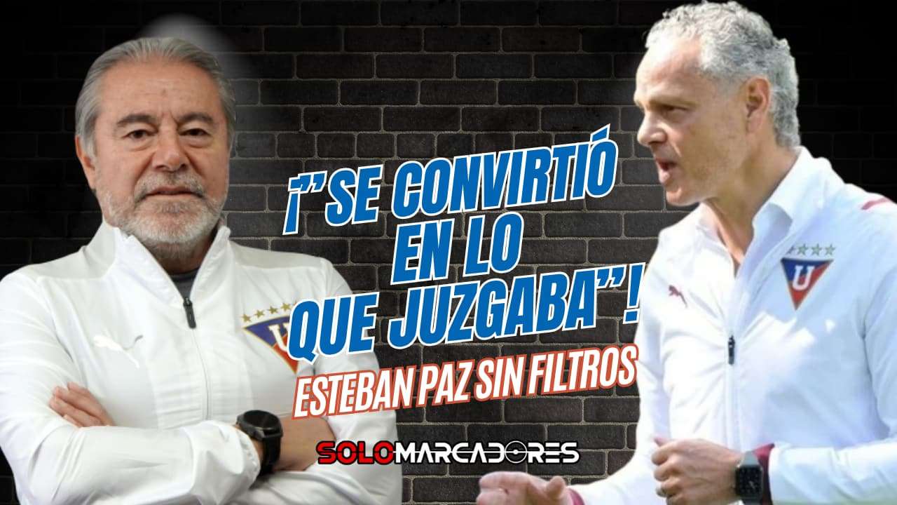 Esteban Paz declaraciones sobre Isaac Álvarez en Liga de Quito