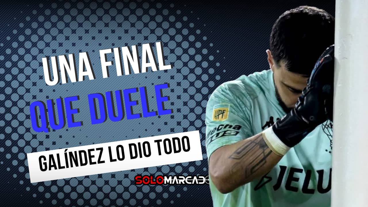 Hernán Galíndez y el duro revés en la final del fútbol argentino