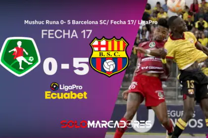 ¡Renace el Ídolo! Jánner Corozo calla críticas con hattrick y Barcelona SC humilla en Riobamba