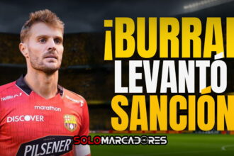 Javier Burrai ayudó a levantar la sanción a Barcelona SC