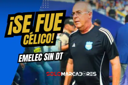 Jorge Célico deja Emelec en medio del caos