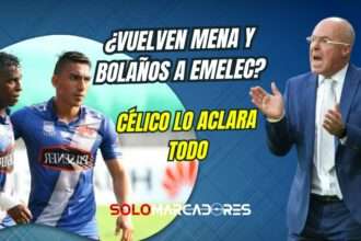 ¿Regresan las leyendas? Jorge Célico rompe el silencio sobre Miller Bolaños y Ángel Mena en Emelec