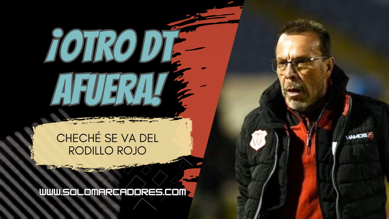 ¡Otro cambio en el banquillo del fútbol ecuatoriano! José Hernández se despide de Técnico Universitario tras una dura racha