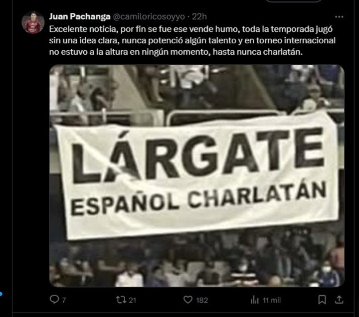 ¡Atención Barcelona SC! Ismael Rescalvo llega con polémica desde Colombia y esto dicen los hinchas del Tolima 3 ¡Atención Barcelona SC! Ismael Rescalvo llega con polémica desde Colombia y esto dicen los hinchas del Tolima