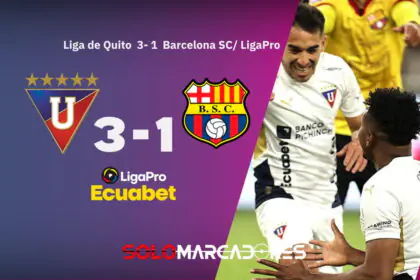 ¡LDU encendió Ponceano! El Rey de Copas humilló a Barcelona SC y se ilusiona con la cima