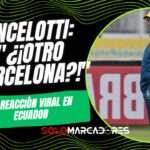 ¡IMPERDIBLE! La REACCIÓN viral de Ancelotti al ver un escudo del Barcelona en Ecuador antes del partido vs Brasil 4 ¡IMPERDIBLE! La REACCIÓN viral de Ancelotti al ver un escudo del Barcelona en Ecuador antes del partido vs Brasil