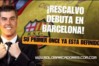 ¡La era de Ismael Rescalvo en Barcelona SC comienza! Su primera alineación sorprende a la hinchada