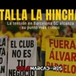 ¡Estalla la hinchada! La tensión en Barcelona SC alcanza su punto más crítico 3 ¡Estalla la hinchada! La tensión en Barcelona SC alcanza su punto más crítico