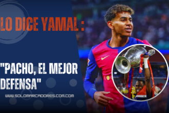 Lamine Yamal no dudó: Willian Pacho es el mejor defensa de la Champions