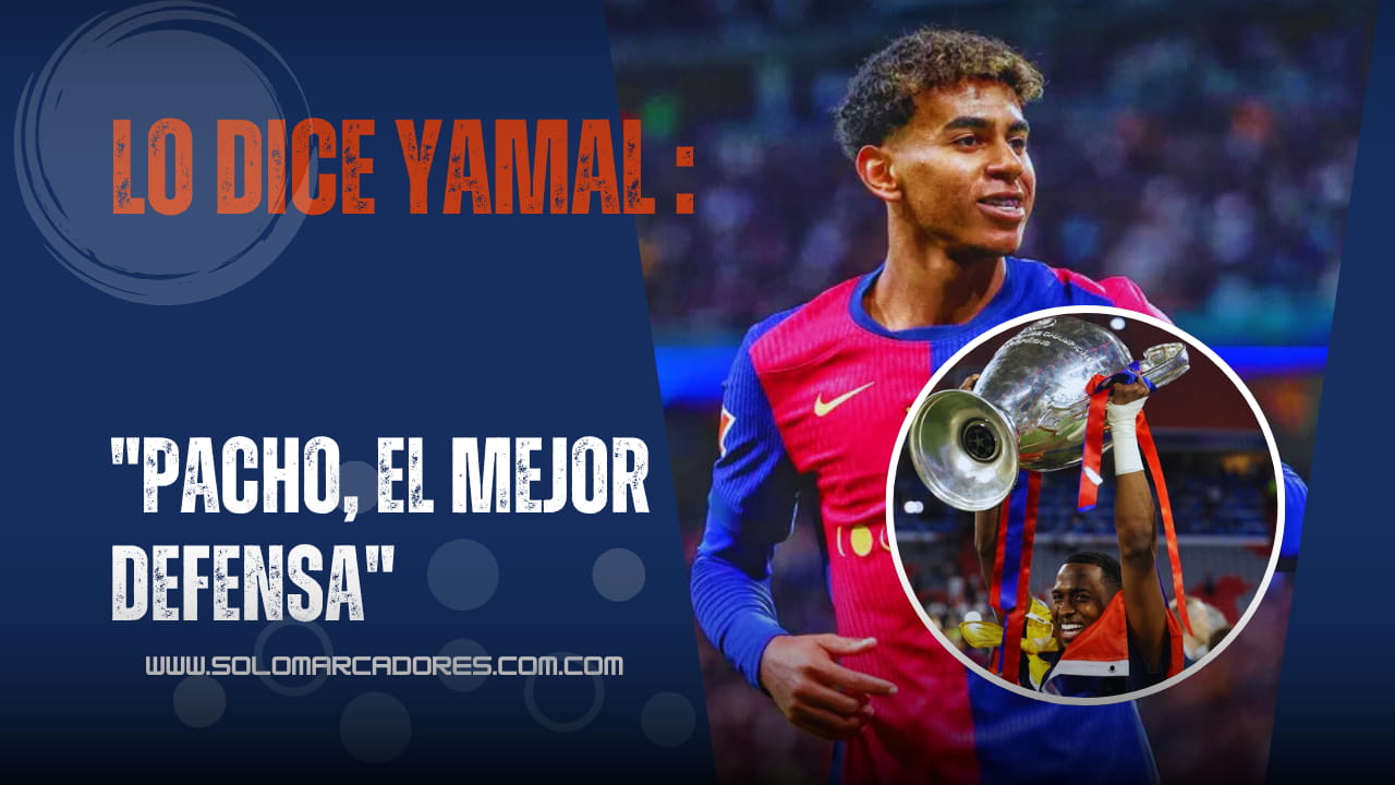 Lamine Yamal no dudó: Willian Pacho es el mejor defensa de la Champions