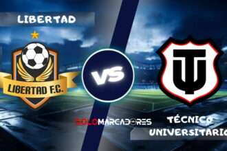 Libertad vs Técnico Universitario : día, hora y cómo verlo por TV