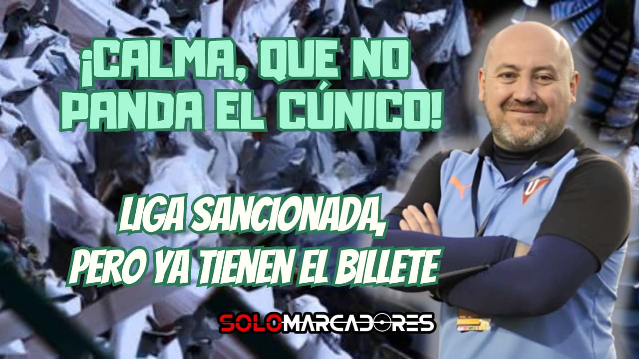 ¡Alerta en el fútbol ecuatoriano! Liga de Quito reconoce sanción FIFA, pero promete solución inmediata