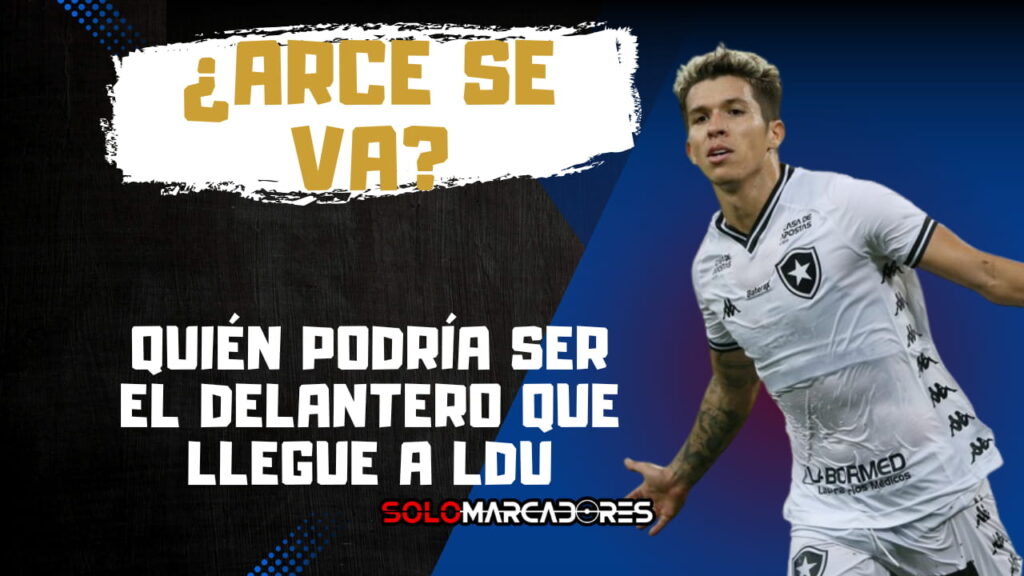 ¿Se va Alex Arce? Liga de Quito ya busca su nuevo goleador y suena un nombre muy conocido