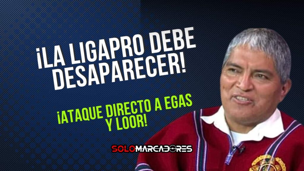 Luis Alfonso Chango vuelve a sacudir el fútbol ecuatoriano: ¿Por qué quiere que desaparezca la LigaPro?