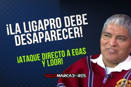 Luis Alfonso Chango vuelve a sacudir el fútbol ecuatoriano: ¿Por qué quiere que desaparezca la LigaPro?