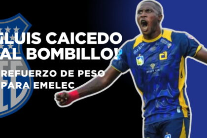 Luis Caicedo sería nuevo refuerzo de Emelec