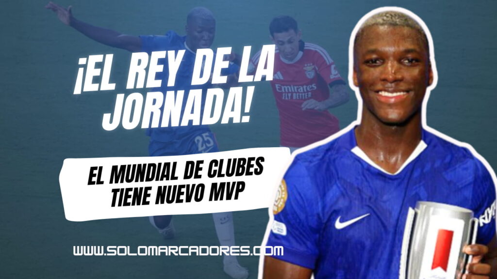 ¡Moisés Caicedo brilló bajo la tormenta! Chelsea avanza en el Mundial de Clubes con sello ecuatoriano 1 ¡Moisés Caicedo elegido el mejor del partido ! El fútbol ecuatoriano tiene a su nuevo MVP