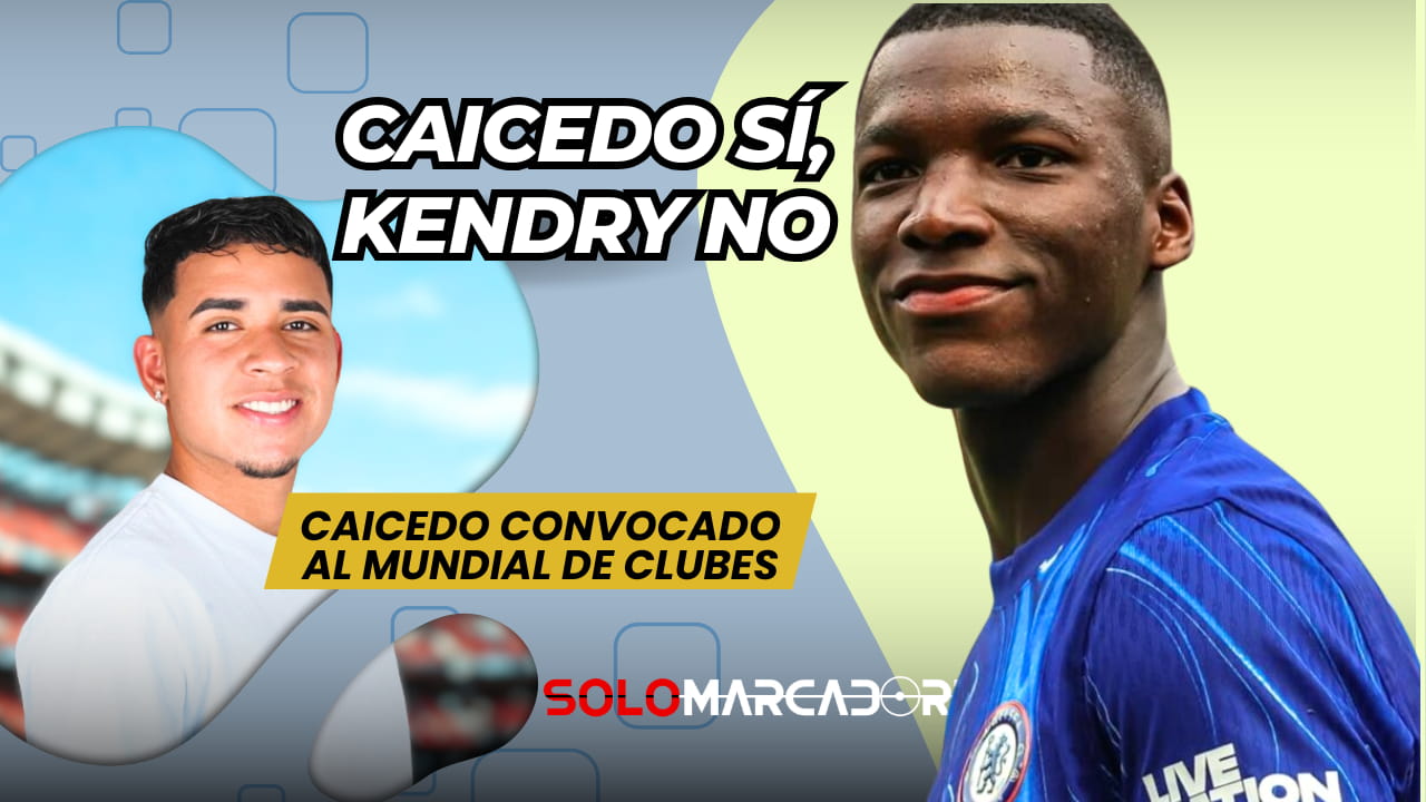 Moisés Caicedo viaja al Mundial de Clubes, Kendry se queda: el contraste de dos talentos del fútbol ecuatoriano