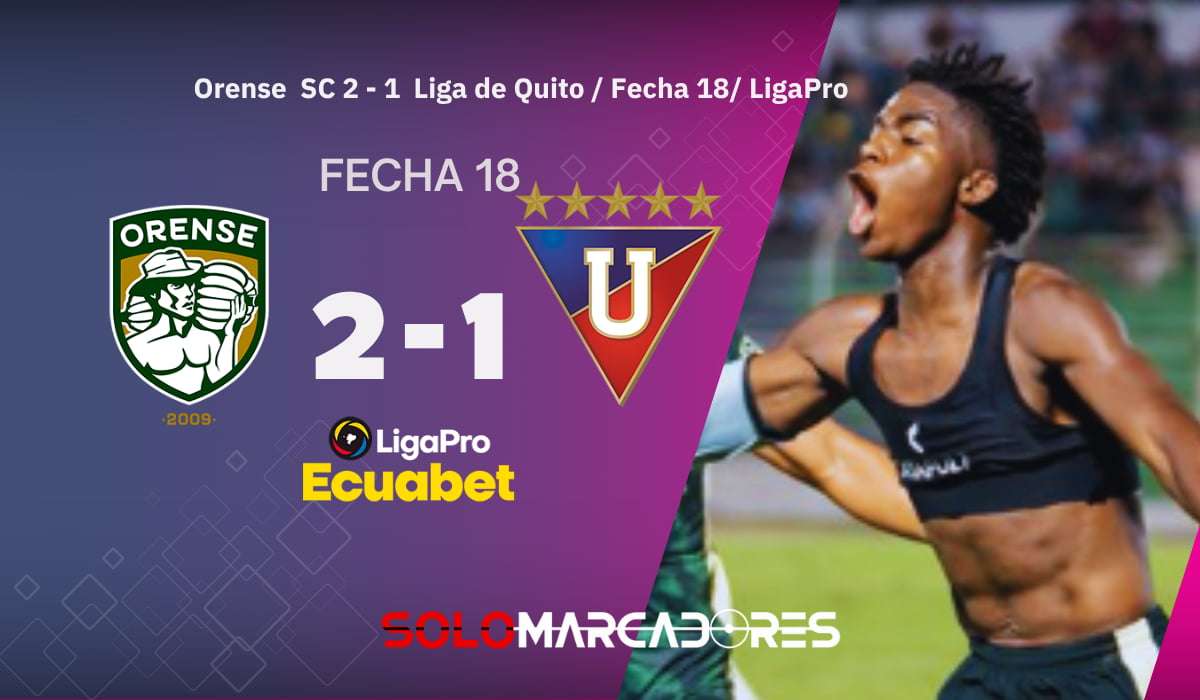 ¡Golpe al Rey de Copas! Orense sorprende y frustra el ascenso de Liga de Quito en la LigaPro