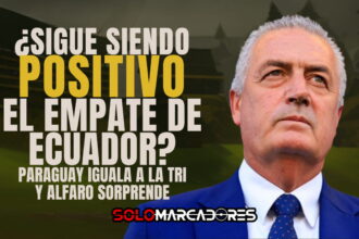 ¿Sigue siendo positivo el empate de Ecuador? Paraguay iguala a la Tri y Alfaro sorprende al continente