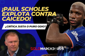Paul Scholes estalla contra Moisés Caicedo: ¿Se está sobrevalorando al crack del fútbol ecuatoriano?