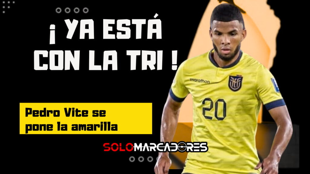 Pedro Vite llegó al país luego de una dura final con Vancouver… pero su mirada ya está puesta en Brasil 🇧🇷