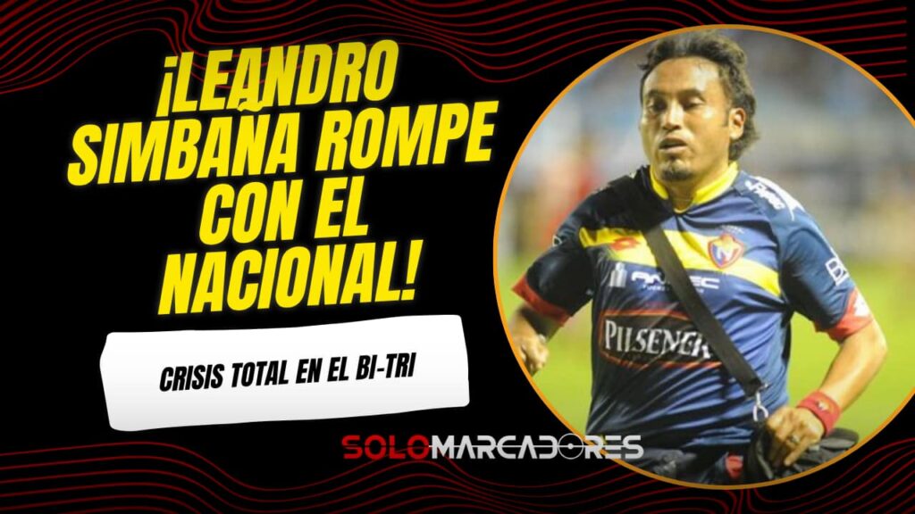 ¿Qué está pasando en El Nacional? Leandro Simbaña "El Correcaminos" dice basta