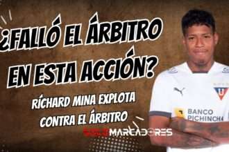 Richard Mina alza la voz tras polémica en el LDU vs IDV