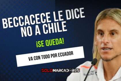¡Basta de rumores! Sebastián Beccacece se queda en Ecuador y va por el sueño mundialista