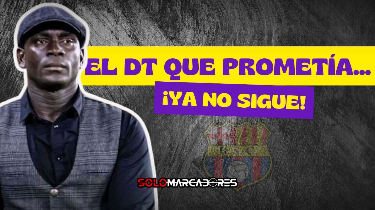 Segundo Castillo deja el banquillo de Barcelona SC