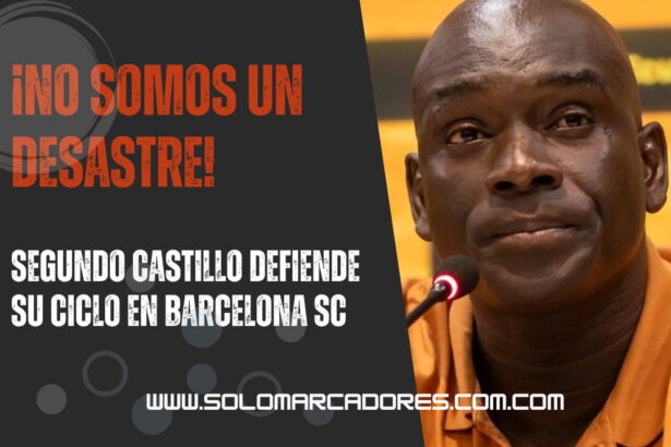 ¿Crisis o remontada? Segundo Castillo rompe el silencio sobre el presente de Barcelona SC 1 ¿Crisis o remontada? Segundo Castillo rompe el silencio sobre el presente de Barcelona SC