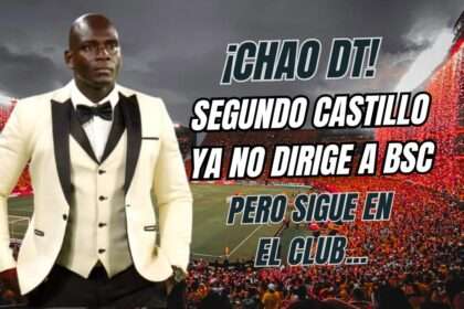Segundo Castillo ya no dirige a BSC