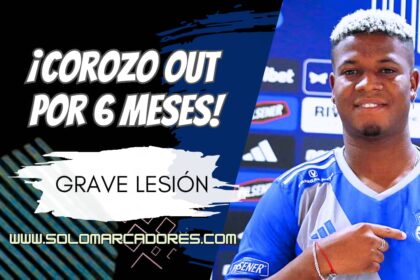 Washington Corozo se pierde toda la temporada con Emelec