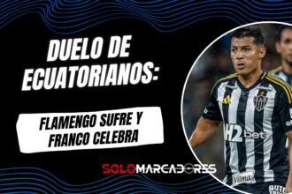 Copa de Brasil: Alan Franco ganó el duelo de ecuatorianos ante Gonzalo Plata