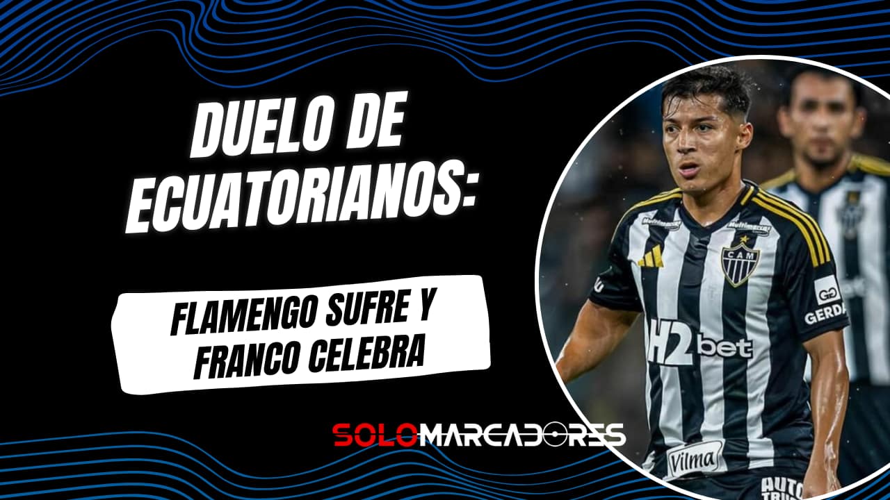 Copa de Brasil: Alan Franco ganó el duelo de ecuatorianos ante Gonzalo Plata