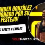 ¡El festejo que le costó caro a Emelec! Alexander González marcó un golazo y terminó sancionado