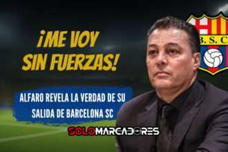 ¡Bombazo en el fútbol ecuatoriano! Alfaro Moreno rompe el silencio y revela por qué dejó Barcelona SC