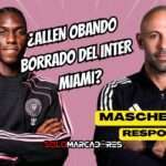 Allen Obando sin minutos en la MLS: la respuesta de Javier Mascherano