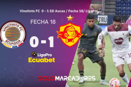 ¡Aucas se mete en la pelea! Triunfo clave ante Vinotinto lo pone en zona de hexagonal final
