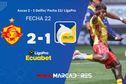 ¡Volvió con garra! Aucas vence a Delfín con doblete de Luis Cano 