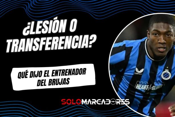 Ausencia de Joel Ordóñez en el Brujas: esto respondió su entrenador