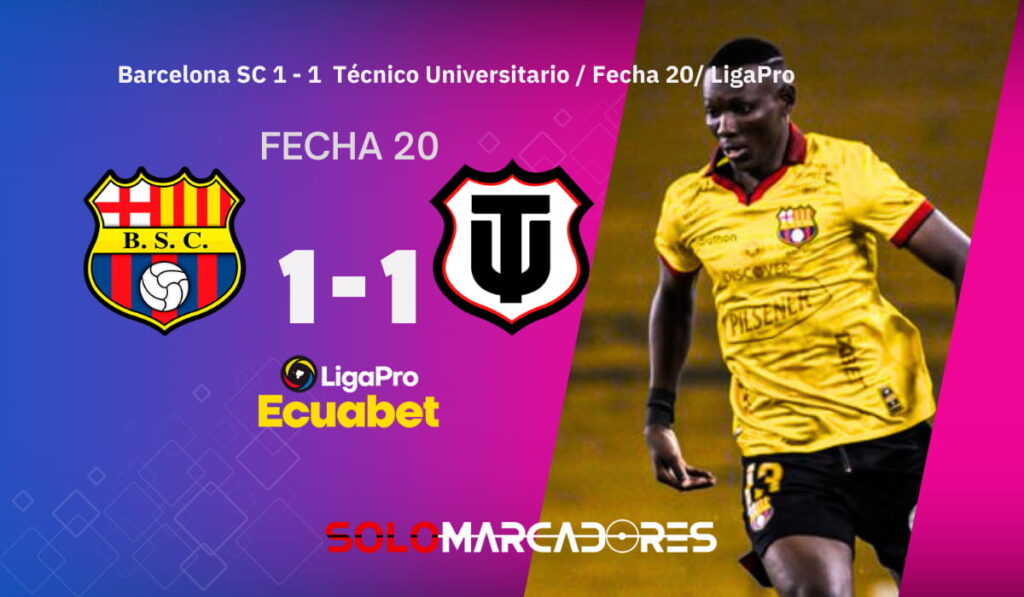 🟡⚫"El equipo ha mejorado": Ismael Rescalvo insiste en la evolución de Barcelona pese al empate 🙄⚽ 2 El ídolo no levanta y cede puntos a equipos coleros: Barcelona SC empata ante Técnico Universitario